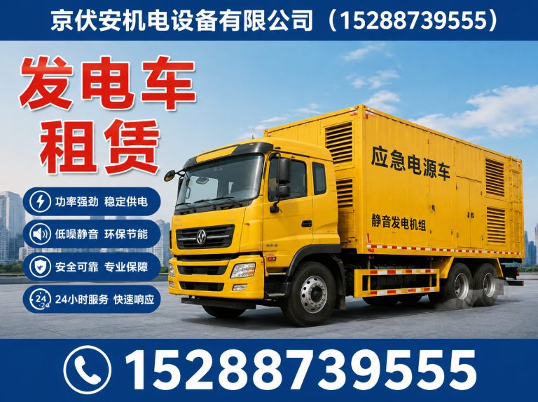 淮安发电车出租展示图